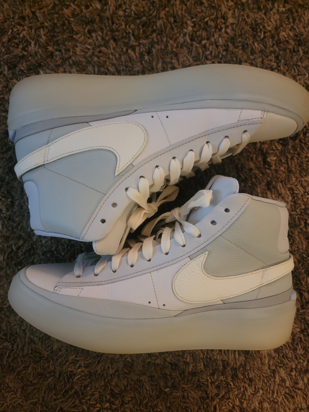 Nike Blazer Phantom Mid Goddess Of Victory Shoes - Rare Sample Shoe Size 9